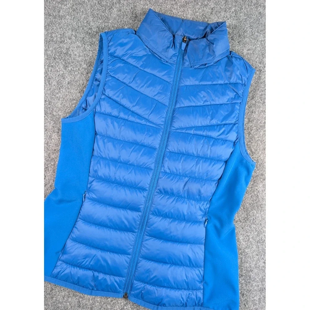 Sweaty Betty Accelerate‎ Running Gilet Vest Womens 4-6 US Royal Blue Full Zip